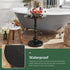 Simple Trending Small Side Table, Round Drink Table End Table, Sofa Table TV Tray Table, Pedestal Coffee Table