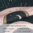 Lyacmy Moon Phase Wall Hanging Art, Bohemian Tapestry for Room (Black, 12.8 x 51.2 inches)