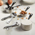 Stainless Steel Measuring Spoons - 5 Piece Heavy Duty Set for Dry Food, Spices, or Liquids