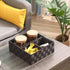 Drawer Organizer Bins, Set of 4 Woven Storage Stackable Box for Organizing Drawers, Shelves, Cabinets, and Dressers