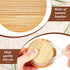 20 Tessco for you Pcs Yogurt Jar Lids with Small Spoons Bamboo Jar Lids with Silicone Sealing Rings Wooden Spoons