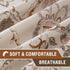 Blackout Curtain Valances for Kitchen Window/Living Room/Bathroom, 52" W x 18" L, Floral in Sage and Brown
