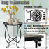 EKINIYAR 1 Pack Plant Stand Indoor Outdoor, Metal Plant Stand for Indoor Plants Iron Art Flower Pot Holder Stand