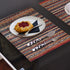 Batmerry Vintage Turkish Floral Placemats Set of 4, Woven Burlap Modern Placemats for Dining Table, Kitchen, Round