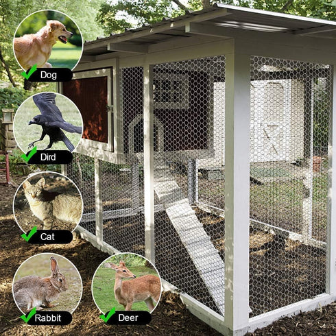 36inch 50ft 2 Inch Amagabeli Chicken Wire Fencing Poultry Wire Netting x Hexagonal Galvanized Mesh Garden Fence Animal