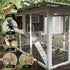 36inch 50ft 2 Inch Amagabeli Chicken Wire Fencing Poultry Wire Netting x Hexagonal Galvanized Mesh Garden Fence Animal
