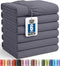 Utopia Bedding King Fitted Sheets - Bulk Pack of 6 Bottom Sheets