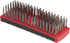 Red Devil 4166 7-Inch Stainless Steel Scrub Brush with Soft Grip