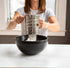 Nordic Ware 3-Cup Stainless Steel Flour Sifter, Rotary Design Baking Accessory for Sifting Dry Ingredients & Powdered