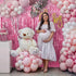 KatchOn Pink Streamers for Pink Party Decorations - XtraLarge 3.2x8 Feet, Pack of 2 for Birthday, Bachelorette, Baby