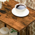 2-Layer BF09BZ01 HOOBRO End Table, Small Side Table, Nightstand with Storage Shelves, Sofa Table for Small Spaces
