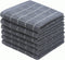 VeraSong Natural Cotton Dish Cloths Waffle Weave Kitchen Towels,Ultra Absorbent Quick Drying Dish