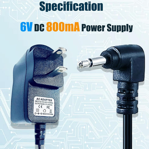 DC AC Power Adapter for Mr Heater MH18B Big Buddy & Tough Buddy Heater, 6 Volt US Compatible