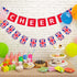 2 Pieces British Party Garland, Cheers British Banner Garland, UK Flag Pennant Banner for Hanging Decoration