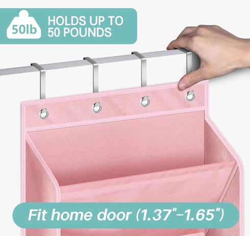 20 Closet KEETDY Over The Door Shoe Organizer Fit Pairs Sneakers Large Hanging Shoe Organizer for Door Storage Boots
