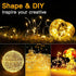 HOBAYS 6 Pack 7ft 20 Fairy Lights Battery Operated LED Mini String Lights Twinkle Lights Silver Wire Firefly Starry