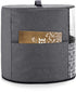 Yarwo Coffee Maker Dust Cover for Keurig K-Classic and K-Select, Gray with Arrow, Visible Cover with Pockets