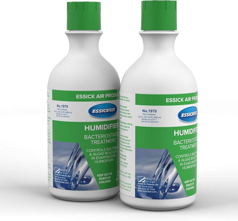 1970-2 Humidifier, 2-Quart Bacteriostatic Treatment, Clear, 2 Pack
