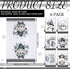 6 Preboun Pcs Hello Winter Kitchen Towels Snowman Gnome Dish Snowflake Tea Christmas Hand Drying Towels Baking Cooking