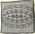 24 Black White Elephant Flower Mandala Mandala Barmeri Large Floor Pillow Cover Cushion Meditation Seating Ottoman