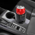 2 1 Car Cup Heater,Portable Warmer and Colder Auto Car Cup, LED Smart in Coffee Cup, Practical Car Refrigerator Cooler