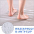Supkiir Bathtub Non Slip Stickers, 24 PCS Anti Slip Adhesive Shower Treads with Scraper for Bath, Tub, and Stairs