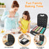 Mini Donut Maker Machine for Home, 16-Hole Electric Doughnut Maker with Non-Stick Surface, Black