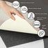 PureFit 4x6 Rug Pad Gripper, Anti-Slip Dual Dense Non-Slip Rug Pads for Hardwood Tile Floors