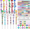 UFU 310Pcs DIY Fairy Wand Beaded Garden Stakes Kit, Fairy Wands Kit