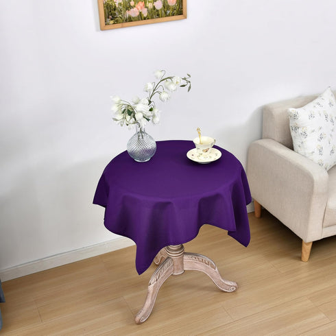 Viiamacki 2PCS 24 24 Inch, Square Small Tablecloth, x Stain and Wrinkle Resistant Machine Washable Polyester Table