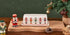 Counter, Countertop, Bico Christmas Soldier Ceramic Butter Dish with Lid, Wide Butter Keeper for Kitchen Microwave