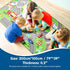 Area(39.37X79 Inch) Booooom Jackson Car Rug City Life Great for Kids Toy Cars, Play Learn and Have Fun Safely - Kids