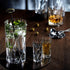 Orrefors City Shot Glasses – Set of 2 with Heavy Base, 1.7 Fl. Oz., Asymmetric Design for Spirits & Shots