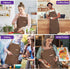 Chef Apron for Men Women, Cotton Canvas Cross Back Straps Apron for Kitchen Cooking, Artists Painting