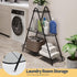 Furshus 3-Tier Plant Stand for Patio, Metal Plant ShelfIndoor/Outdoor Display Rack for Multiple Pots, Heavy Duty