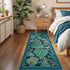 2.5x8 GarveeHome Jungle Rug Kitchen Runner Rug Non Slip Washable Runners for Hallways, Animal Print Runner Rugs