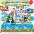 Generic 16 Set Chugga Chugga Two Two Party Decorations, Guests Train Party Tableware Decorations Including