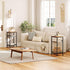 3-Tier BF01DH01G1 HOOBRO Side Table, Tall End Telephone Table with Adjustable Mesh Shelves, Small Entry Table