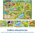 Interactive Dinosaur Play Rug for Kids - Non-Slip Learning Carpet