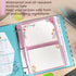 LotFancy 15 Recipe Card Protectors and 5 Dividers, 18 Labels, Recipe Binder Refills, and Tabbed Dividers
