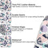 OHEGBXE Car,5.2"5.2"5.2" Tropical Butterflies Tissue Box Holder,Colorful Splash Dots Cube Tissue Box Cover