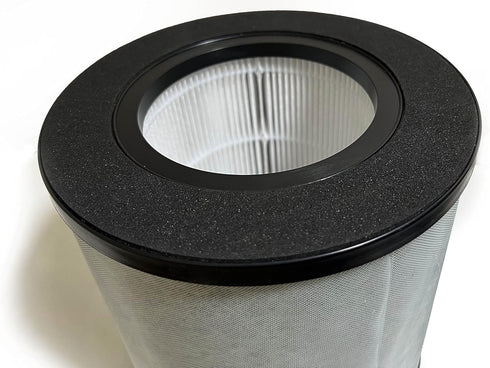 Nispira 3-in-1 True HEPA Activated Carbon Filter Replacement for Elechomes Air Purifier, 2 Pack