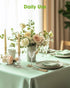 20 Pack, 54 108 Inch Pureegg Plastic Table Cloth Disposable x Table Cloths, Easter Party, Decorative Tablecloths