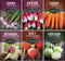Root Vegetable Seeds for Planting Variety Pack 6 Heirloom Non-GMO Root Crops: