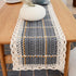 15.7x17.7 Tablecloth Nightstand End Tabletop Dust Cover Night Stand Table Linen - Dark Gray