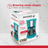 5 Holstein Housewares Cup Drip Coffee Maker Compact and User-Friendly with Auto Pause & Serve, Reusable Filter
