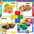 Leinuosen 24 Pcs Building Blocks Party Favors Cardboard Brick Party Boxes Supplies Brick Theme Gift Goodie Treat Paper