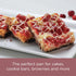 Farberware Baking Nonstick Cake Pan, Rectangle, 9 Inch x 13 Inch, Red Rose Gold