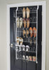 ClosetMaid 8040 18-Pair 5-Inch 58-Inch 22.63-Inch Over The Door Shoe Rack, D x H x W, White