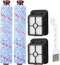 Brush Filter Replacement for Bissell CrossWave Floor Cleaner 3888A 2306A 1785 Series, 2 Multi Surface Brush + 2 Filter